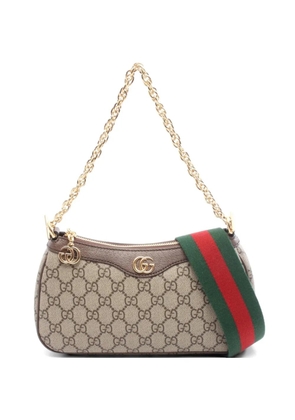 Gucci Pre-Owned 2020s small Ophidia GG Supreme shoulder bag - Neutrals