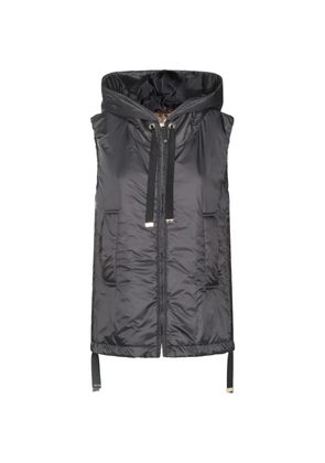 Max Mara The Cube hooded gilet - Black
