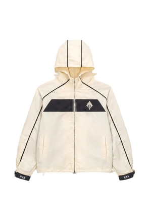 RTA Zayden logo-print jacket - Neutrals