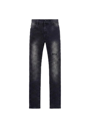 RTA Bryant crystal-embellished jeans - Grey