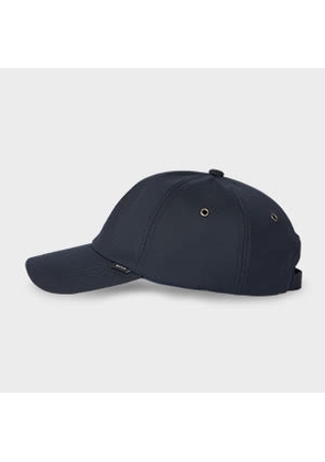 Paul Smith Navy Contrast Brim Baseball Cap Blue