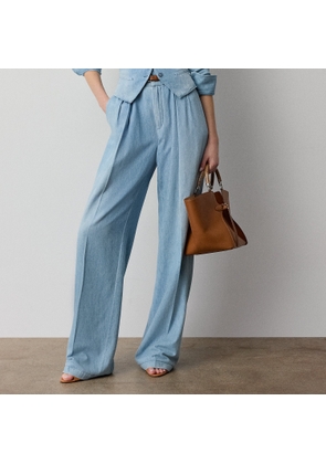 Livie Cotton Denim Trouser