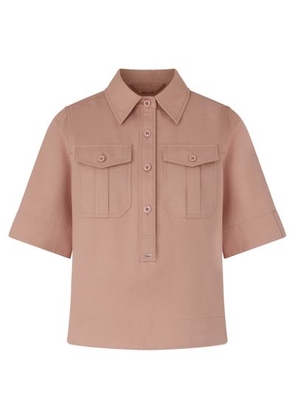 Short-sleeved top