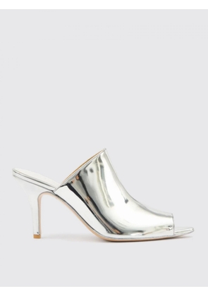 MM6 MAISON MARGIELA Heeled Sandal Woman color Silver