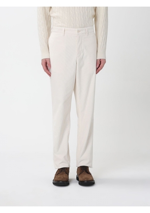 LACOSTE Pants Men color Yellow Cream