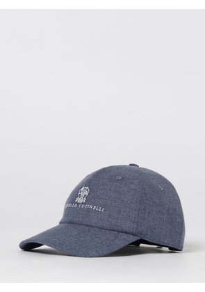 BRUNELLO CUCINELLI Hat Men color Denim
