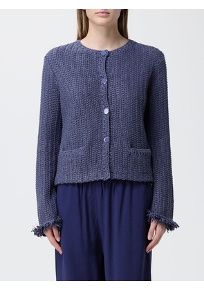 EMPORIO ARMANI Jacket Woman color Denim