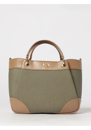 ARMANI EXCHANGE Handbag Woman color Kaki