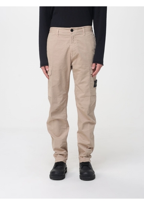 STONE ISLAND Pants Men color Sand