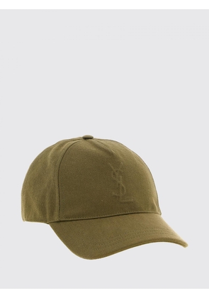 SAINT LAURENT Hat Men color Kaki