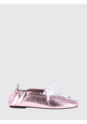 GANNI Ballet Flat Woman color Pink