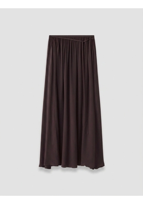 Elba Silk Blend Crepe Skirt - Regular / 34