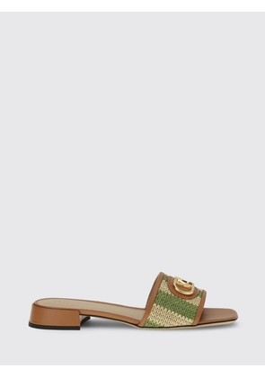 VALENTINO GARAVANI Heeled Sandal Woman color Green