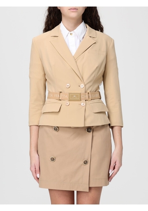 ELISABETTA FRANCHI Jacket Woman color Camel
