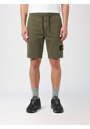STONE ISLAND Shorts Men color Military
