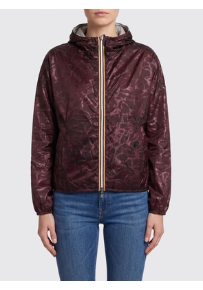 K-WAY Jacket Woman color Violet