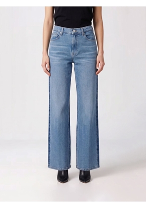 7 FOR ALL MANKIND Jeans Woman color Blue