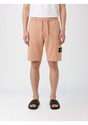 STONE ISLAND Shorts Men color Pink