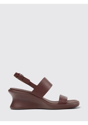 CAMPER Heeled Sandal Woman color Burgundy