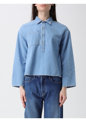 CYCLE Jeans Woman color Denim
