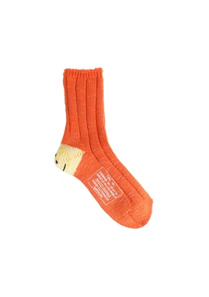 Rainbowy Happy Heel Socks