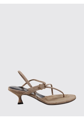 HERBERT LEVINE Heeled Sandal Woman color Brown