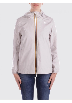 K-WAY Jacket Woman color Beige