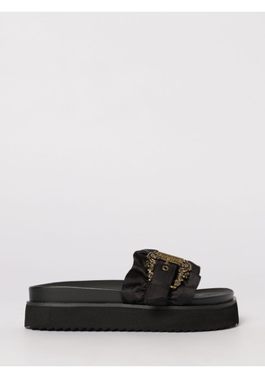 VERSACE JEANS COUTURE Heeled Sandal Woman color Black