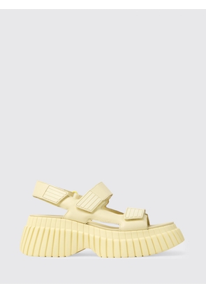 CAMPER Heeled Sandal Woman color Yellow
