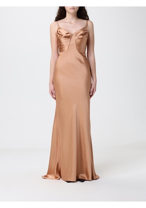 ELISABETTA FRANCHI Dress Woman color Beige