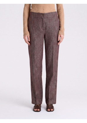 MOMONÌ Pants Woman color Brown