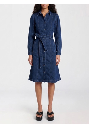 7 FOR ALL MANKIND Dress Woman color Blue