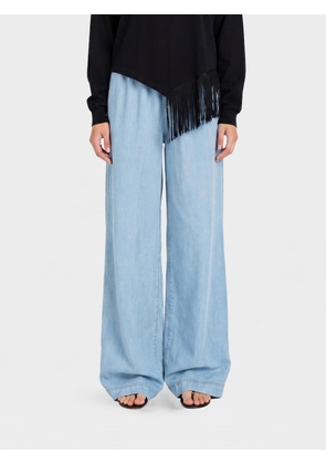 TWINSET U & B Pants Woman color Denim