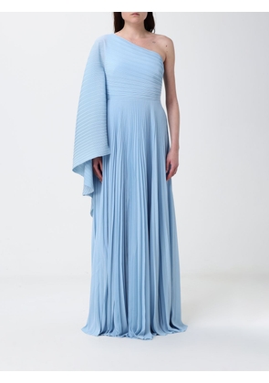 SOLACE LONDON Dress Woman color Gnawed Blue