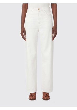 'S MAX MARA Pants Woman color White