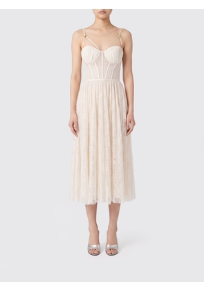 ELISABETTA FRANCHI Dress Woman color Yellow