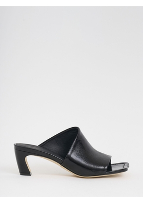 POEVE Heeled Sandal Woman color Black