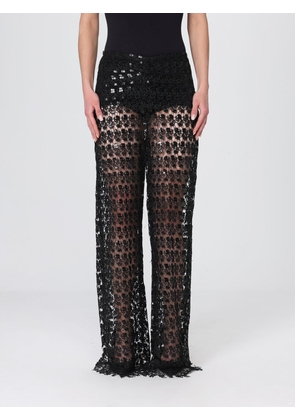 H COUTURE Pants Woman color Black