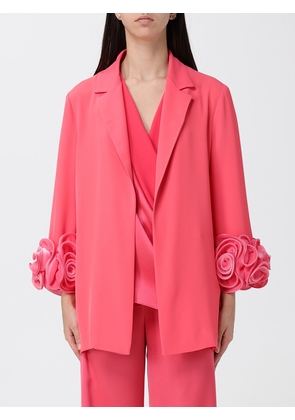 H COUTURE Jacket Woman color Coral