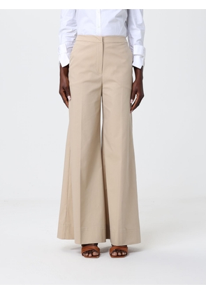 HANITA Pants Woman color Beige
