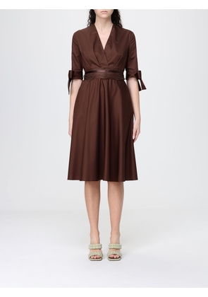 HANITA Dress Woman color Ebony