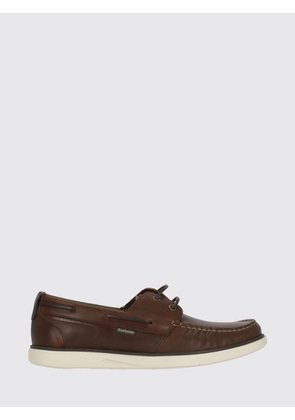 BARBOUR Loafers Men color Brown