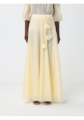 HANITA Skirt Woman color Yellow