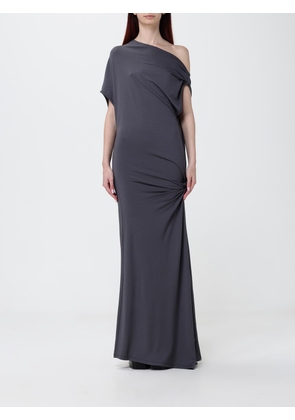 120% LINO Dress Woman color Steel