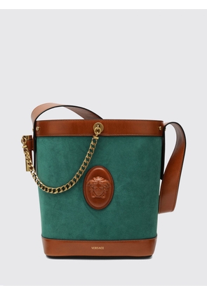 VERSACE Shoulder Bag Woman color Green