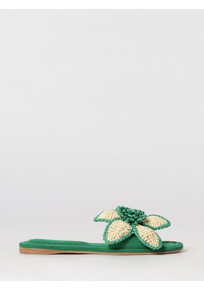 PALOMA BARCELÒ Heeled Sandal Woman color Green