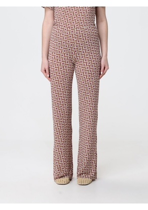 MALIPARMI Pants Woman color Brown