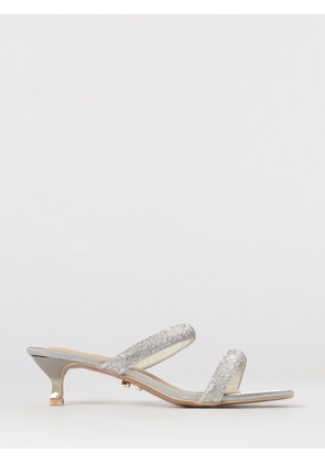 TWENTY FOURHAITCH Heeled Sandal Woman color Silver