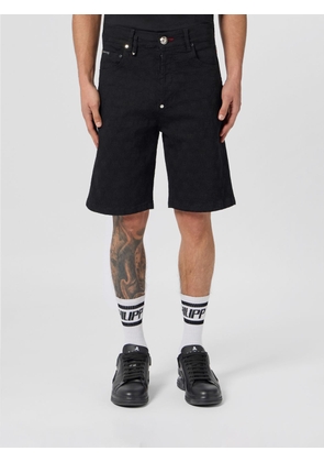 PHILIPP PLEIN Shorts Men color Black 1