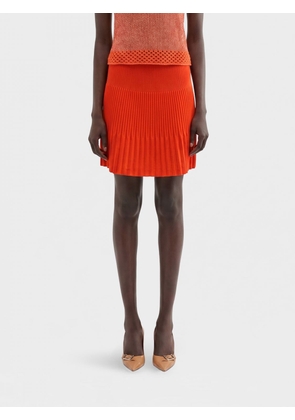 MACCAPANI Skirt Woman color Orange